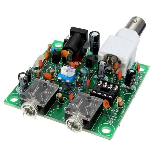 Radio 40M CW Shortwave Transmitter Module Micro Low Power Amplitude Telegraph QRP Pixie Receiver Board DIY Kit