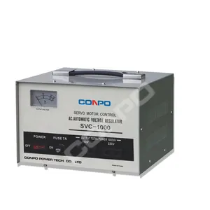 Estabilizador de voltagem automática, SVC-1000VA/1500va regulador de voltagem avr 220v/110vac