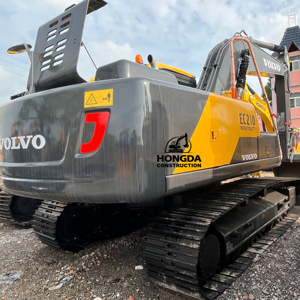 รถขุดตีนตะขาบมือสอง VOLVO EC210 ขนาด 21 ตัน ปี 2022 ราคาถูก นำเข้าจากญี่ปุ่น เครื่องยนต์ Volvo Penta ความจุบุ้งกี๋ 1.1 ลูกบาศก์เมตร ผ่านการทดสอบแล้ว - Product Image 1