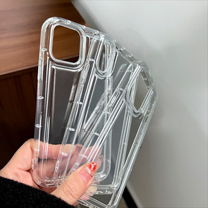 Vỏ đệm không khí trong suốt trường hợp bìa Chống sốc Armor Đối với iPhone 15 Pro Max 14 cộng với 13 mini 12 <span class=keywords><strong>11</strong></span> XS XR x 8 SE - Product Image 4