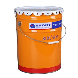 8 L 10 L 12 L Plug Lid Metal Tin Bucket with Metal Handle