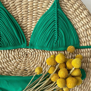 Bikini JSN Personalizado <span class=keywords><strong>de</strong></span> Macramé para Mujer con Parte Inferior <span class=keywords><strong>de</strong></span> Cintura Alta Traje <span class=keywords><strong>de</strong></span> <span class=keywords><strong>Baño</strong></span> <span class=keywords><strong>de</strong></span> Dos Piezas - Product Image 1