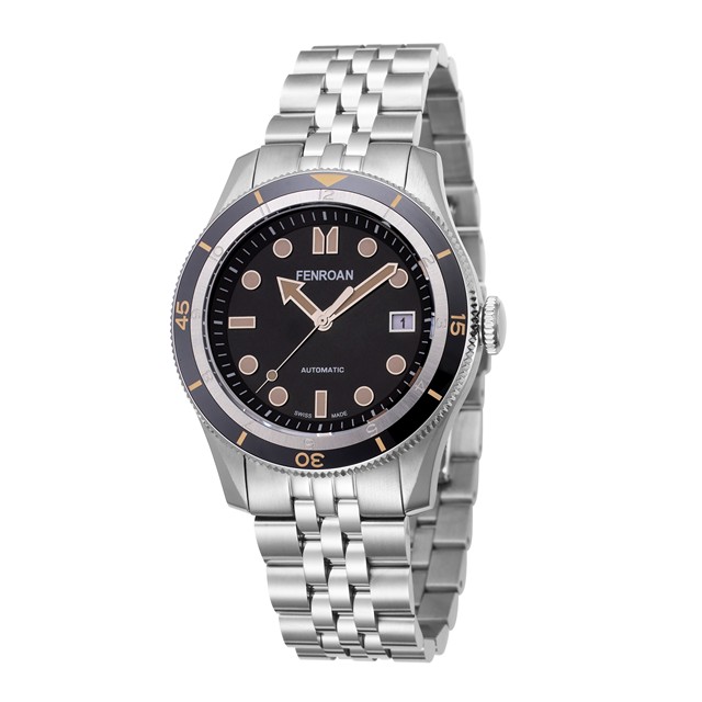 Men's Luxury Sports-Themed Mechanical Watch Sapphire Crystal Stainless Steel ETA Movement Pointer Dial Display for Bulk Sale