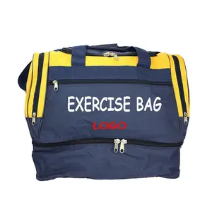 Custom Soccer Gym Bag Sports Race Training Bag Track and Field Exercise Sports Shoe bag Divided Storage Gym Travel Luggage