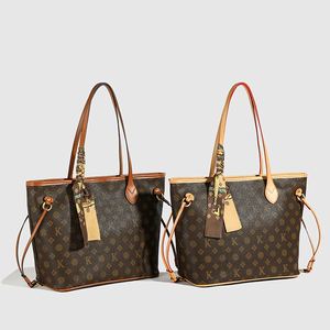 Sac fourre-tout vintage floral 2025 avec fermeture éclair, sac fourre-tout de luxe haut de gamme en cuir PU, grande capacité, bandoulière antivol.6011 - Product Image 1