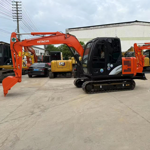 Miniexcavadora Hitachi Zx60 de 6 toneladas, fabricada en Japón, con pocas horas de trabajo. Hitachi Zx50 Zx52 Zx60, excavadora pequeña. - Product Image 1