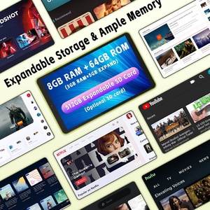 Tab Wifi 8.68 Inch HD 8GB(<span class=keywords><strong>3G</strong></span> + 5G) + 64GB 5000MAh Pin Rk3562 Quad Core Kép Loa Wifi 6 <span class=keywords><strong>Android</strong></span> 15 Máy Tính Bảng PC - Product Image 4