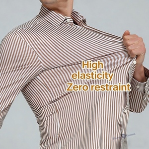 <span class=keywords><strong>Camicie</strong></span> da Uomo Formali per Ufficio, <span class=keywords><strong>Camicie</strong></span> Casual a Maniche Lunghe - Product Image 6