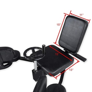 Doublewin Home Gym Fitness Leg <strong>Stretch</strong> <strong>Machines</strong> with Adjustable Wheel and Gear System - Product Image 3