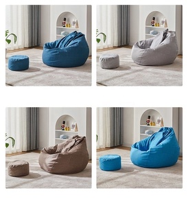 Promoción, Precio Económico, Sofás Perezosos para Sala de Estar, Sillón Puff, Reclinable, Muebles de Tela, Sofás Pequeños con Funda - Product Image 4