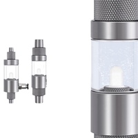 Nébuliseur externe de dioxyde de carbone pour aquarium, diffuseur externe de dioxyde de carbone avec clapet anti-retour, équipement d'aquarium
