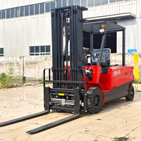 Chariot élévateur électrique durable de 3,5 tonnes, homologué CE ISO, chariot élévateur à énergie nouvelle avec accessoires à vendre