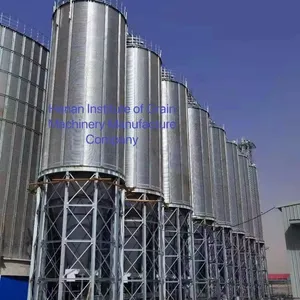 Hopper bottom Qualified 10000 T Fabricated storage Silo for farms