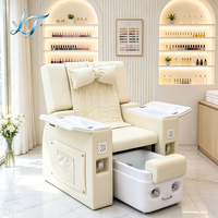 Fauteuil de pédicure électrique professionnel inclinable et réglable avec massage pour salon de manucure et pédicure