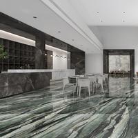 Azulejo de Porcelana con Aspecto de Mármol Brillante Moderno de Primera Calidad de 900x1800 mm |   Baldosas Antibacterianas Antideslizantes de 10 mm de Espesor para Piso/Pared para Apartamento