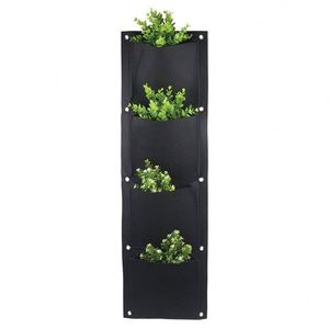 Maceta Colgante Vertical de Diseño Moderno con 7 Bolsillos, Material de Fieltro, para Plantas y Flores de Pared - Product Image 2