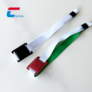 Pulsera NFC de Tela Personalizable en Blanco con Etiqueta NFC de PU Extraíble para Control de Asistencia en Festivales y Gestión de Visitantes - Product Image 1