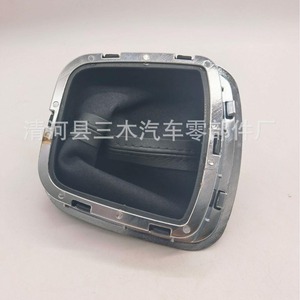 Pomo de palanca de cambios para coche Polo 11-17, cubierta ergonómica de cuero para pomo de cambio - Product Image 4