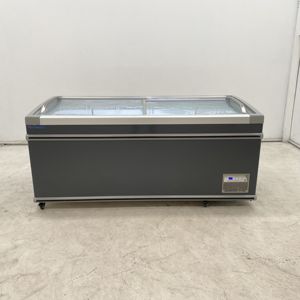 <span class=keywords><strong>Congélateur</strong></span> central de haute qualité avec plateau en verre pour le stockage en vrac de légumes et fruits surgelés pour supermarchés commerciaux - Product Image 5
