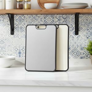 เขียงสแตนเลส/ไทเทเนียมแท้ ลดราคาพิเศษ ทนทานต่อเชื้อรา ใช้ได้สองด้าน - Product Image 5