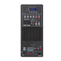 200W RMS dispose de fonctions DSP, ECHO, réverbération pour un module amplificateur de classe AB à gamme complète pour haut-parleurs actifs professionnels
