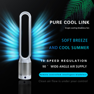 Không khí nhân không cánh tháp <span class=keywords><strong>Fan</strong></span> thoải mái khu vực không cánh tháp <span class=keywords><strong>fan</strong></span> hâm mộ cho phòng ngủ, 3-tốc độ đứng <span class=keywords><strong>fan</strong></span> hâm mộ với điều khiển từ xa - Product Image 4