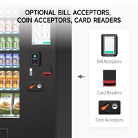 Distributeur automatique ShengMa 15,6 pouces à écran tactile, SDK intégré, gestion cloud, options de paiement multiples, capacité de 150 à 600 unités