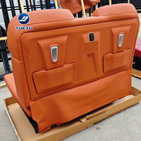 Canapé-lit de luxe pour van 9 places, banquette arrière avec massage électrique, table pliante, siège de camping-car