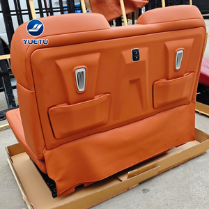 Sofá Cama Trasero de Lujo para Van de <span class=keywords><strong>9</strong></span> Asientos, Silla Reclinable Eléctrica con Masaje, Mesa Plegable, Asiento Tipo Camper - Product Image 3