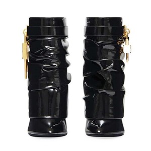 Nuovi stivaletti <span class=keywords><strong>con</strong></span> lucchetto da <span class=keywords><strong>donna</strong></span> a punta sottili <span class=keywords><strong>tacco</strong></span> alto per <span class=keywords><strong>donna</strong></span> - Product Image 3