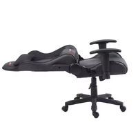 Chaise de jeu pour enfants de style moderne, fauteuil inclinable en cuir PU pas cher, chaise de course avec fonction pivotante, hauteur réglable, accoudoirs réglables