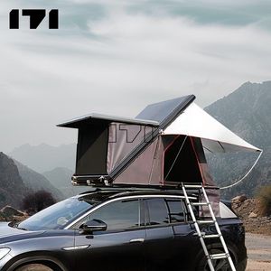 Tente de toit pour voiture <span class=keywords><strong>camping</strong></span> toit pour 4 personnes suv hard top <span class=keywords><strong>parking</strong></span> extérieur pick up pop rack 2-3 personnes 270 - Product Image 1