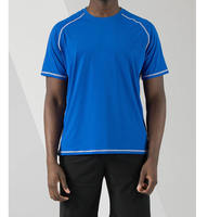 T-shirts en polyester pour hommes, tenues d'été pour adultes, vêtements de sport pour hommes, vente chaude