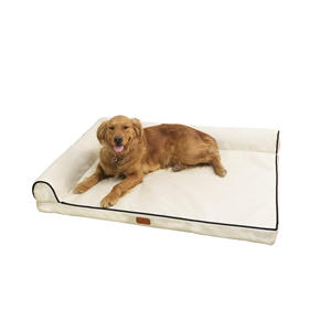 Sofá rectangular de PP sólido, cama ecológica para perros, cómodo cojín de algodón, cama de invierno para mascotas, cartón extraíble, lavable y suave - Product Image 1