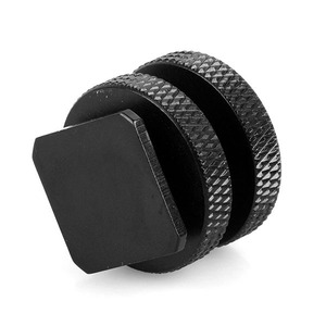 แท่นยึดฮอตชูแบบโลหะสองชั้น พร้อมสกรู 1/4-20 แบบปลดเร็วสำหรับกล้อง - Product Image 3