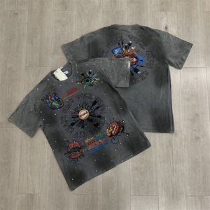 Camiseta de algodón 3D con estampado retro estilo callejero para hombre y mujer, tendencia de verano, informal, hip-hop, moda urbana. - Product Image 5