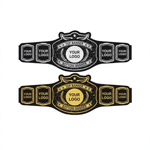 Pro Wrestling Belt Smackdown Tag Team Championship Correa Acero inoxidable Unisex Samurai Boxing Jiu-Jitsu Taekwondo - Product Image 1
