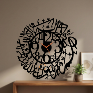 Modern Metal <b>Wall</b> <b>Clock</b> Abstract Geometric Design <b>Silent</b> Quartz Analog Irregular Shape Living Room Decor - Product Image 5