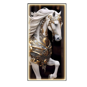 Wild <strong>Horse</strong> Animal <strong>Painting</strong> Living Room Background Led Wall Art Decorative <strong>Painting</strong> Waterproof and Moistureproof Crystal <strong>Painting</strong> - Product Image 5