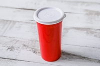 Gobelet en plastique PP écologique et recyclable avec couvercle sécurisé pour boissons chaudes et froides, réutilisable, portable, de haute qualité