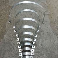 Colliers de serrage pour tuyaux d'eau galvanisés en métal, modèle GJ3 de marque Shangen, colliers de serrage en U, colliers de serrage Ohm, colliers de serrage pour tuyaux en fer et PVC