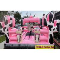 Populaire acheter taureau mécanique rodéo adulte équitation machine extérieure mini taureau mécanique