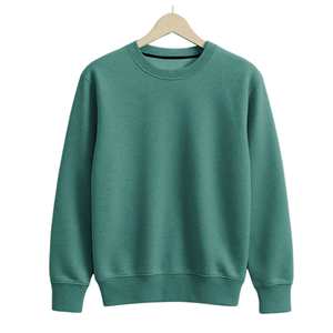 Sweat-shirt personnalisé pour homme et femme, décontracté, en molleton de coton, col rond, chaud pour l'hiver, coupe oversize, uni, mode streetwear - Product Image 4