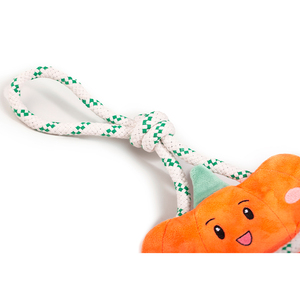 Üretici toptan doldurma ücretsiz kabak köpek oyuncağı etkileşim römorkör oyuncak peluş oyuncak köpek için - Product Image 5