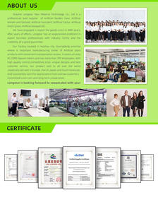 Grand <span class=keywords><strong>arbre</strong></span> d'érable artificiel <span class=keywords><strong>rouge</strong></span> décoratif d'extérieur, fleurs en soie, 3,5 m, avec support en fibre de verre - Product Image 4