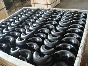 1/6 ANSI B16.9炭素鋼バット溶接<span class=keywords><strong>90</strong></span>度エルボーパイプ継手 - Product Image 6