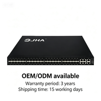 Switch JHA Enterprise Long Range 90w Multi Gigabit 48 Port Poe Network Switch dengan SNMP dan QoS 6 10G SFP