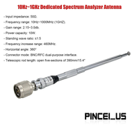 Antenne d'analyseur dédiée PLC 10Hz~1GHz, gain 2.15~3.0DB, interface RFN/BNC, vente en gros