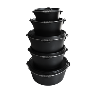 Four de Camping <span class=keywords><strong>en</strong></span> <span class=keywords><strong>fonte</strong></span> pour hommes, avec trois jambes, offre spéciale, 4QT 6QT 9QT - Product Image 1