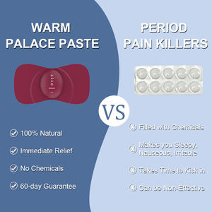 Cinturón de Calentamiento EMS Personalizado de Fábrica, 3 Niveles de Vibración, Dispositivo Portátil de Alivio Menstrual para el Cuidado de la Salud en el Hogar - Product Image 4